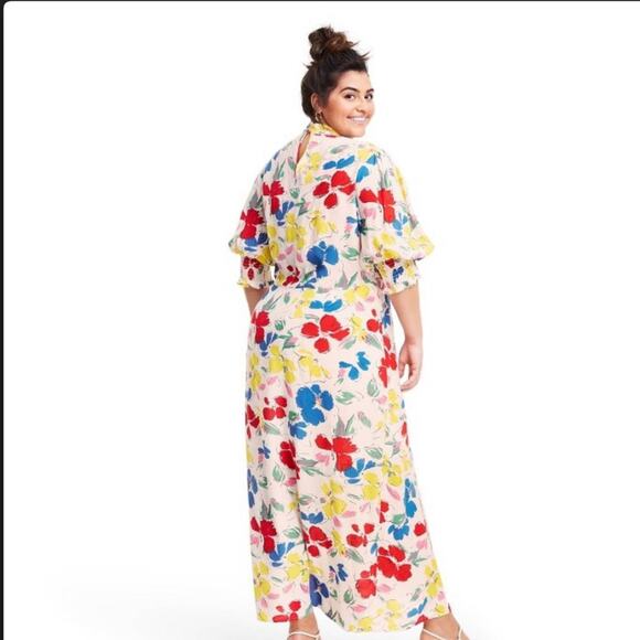 Floral Mock Neck Ruffle Dress - RIXO for Target - Picture 4 of 6